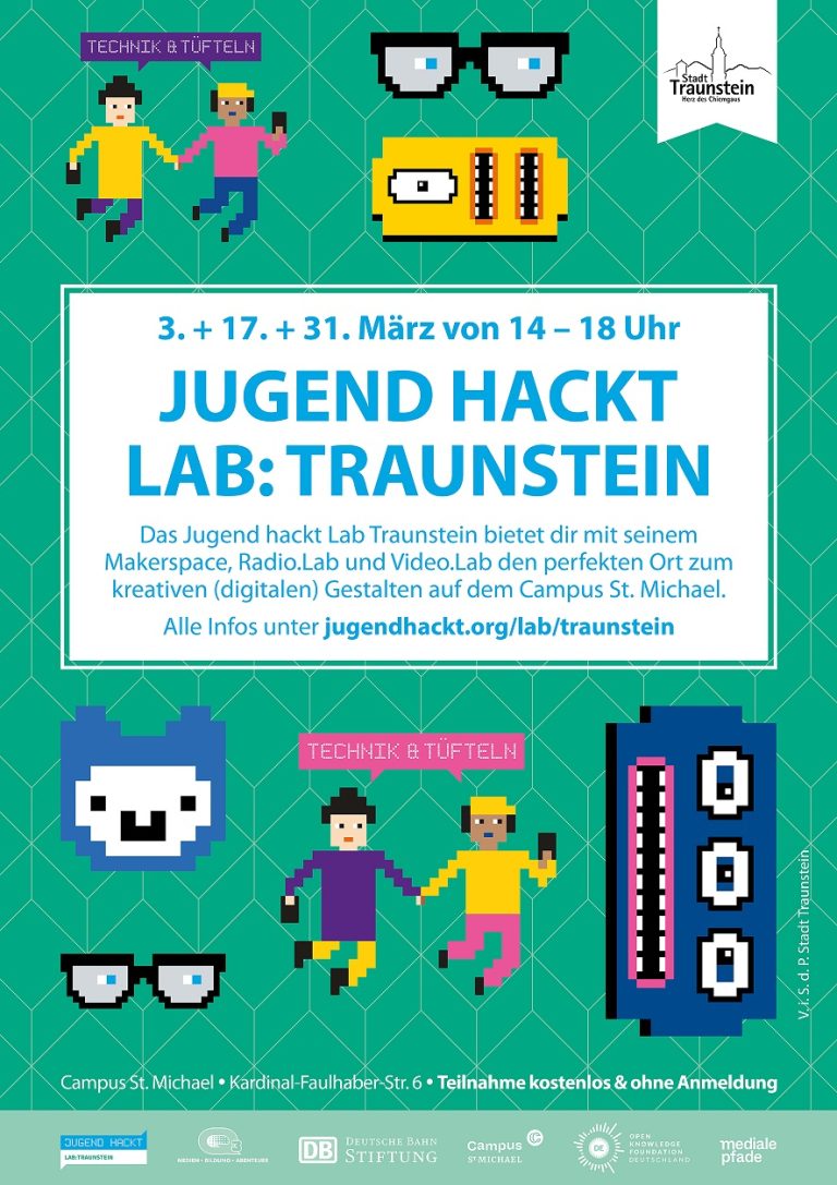 Chiemgauer Medienwochen Plakat Jugend Hackt Lab